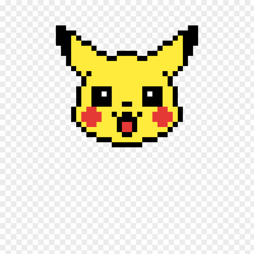 Pikachu Bead Pixel Art Drawing Image PNG