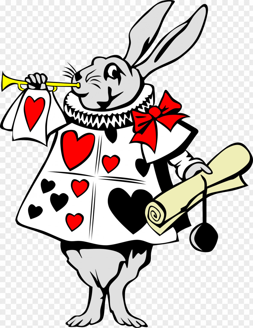 Alice In Wonderland Transparent Picture Alices Adventures White Rabbit Queen Of Hearts PNG