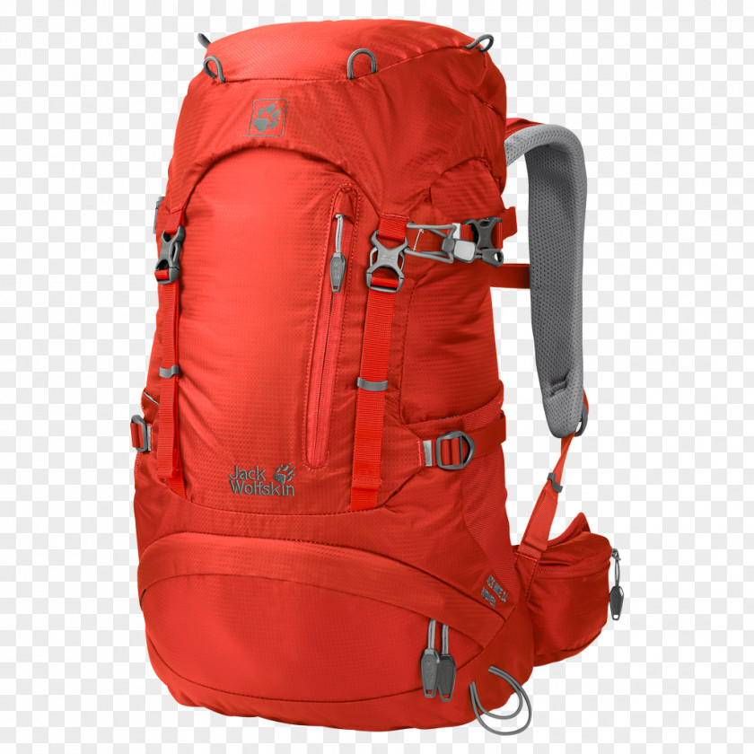 Backpack Hiking Jack Wolfskin Camping Trail Running PNG