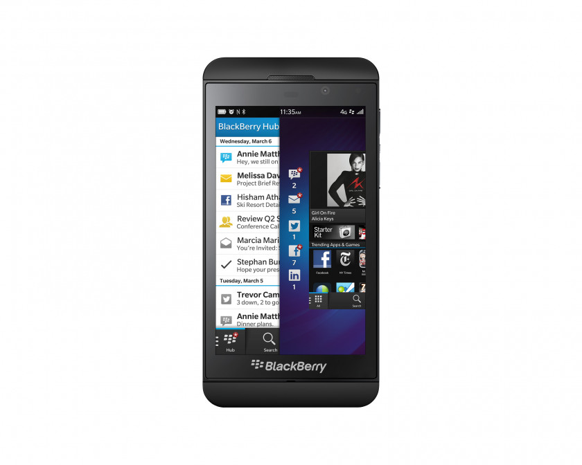 Blackberry BlackBerry Q10 Z10 IPhone 10 PNG
