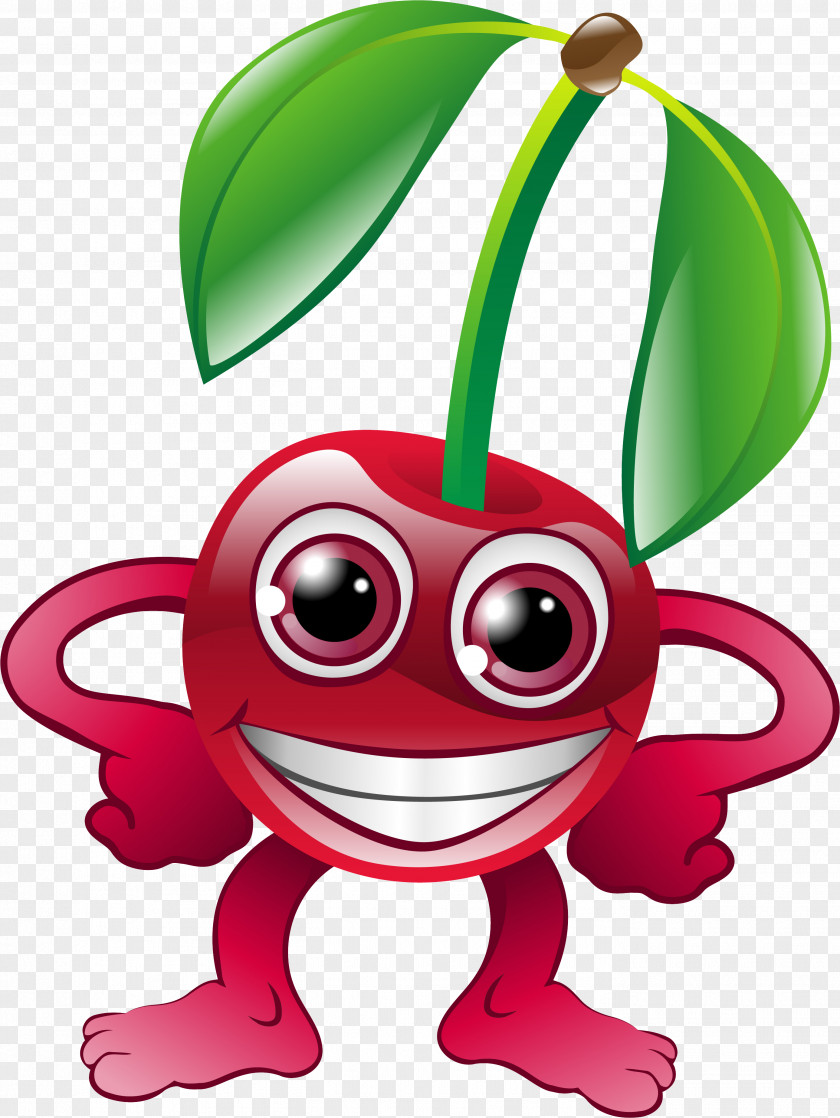 Cherry Emoticon Clip Art PNG