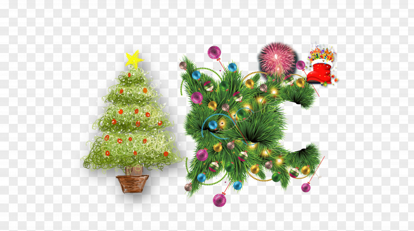 Creative Christmas Tree Ornament Gift PNG
