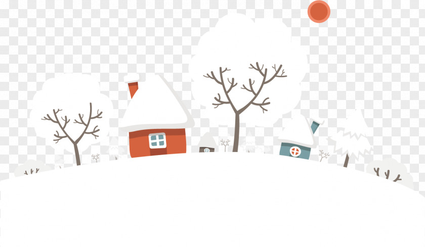 Snow Village Creatives Melbourne Winter Illustration PNG