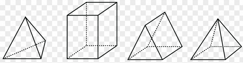 Three-dimensional Rectangular Triangle Area Triangular Prism Pyramid PNG