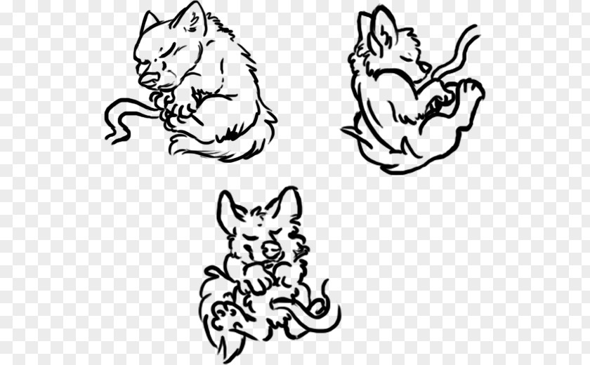 Baby Wolf Whiskers Cat Drawing Clip Art PNG