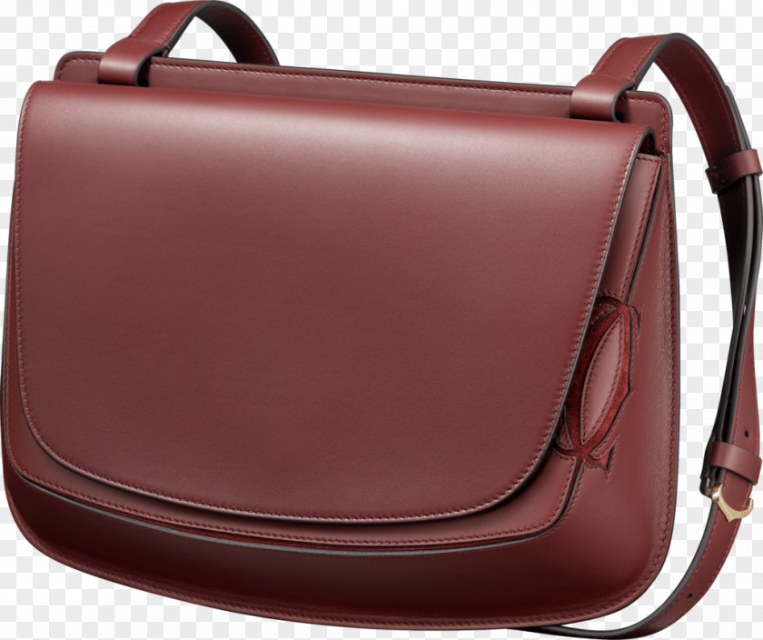 Bag Saddlebag Handbag Cartier Leather PNG