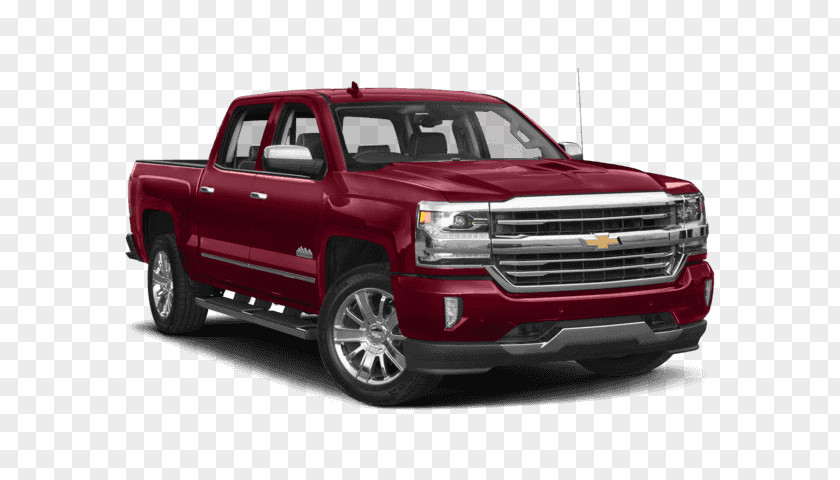 Chevrolet 2018 Silverado 1500 High Country Pickup Truck Car Automatic Transmission PNG