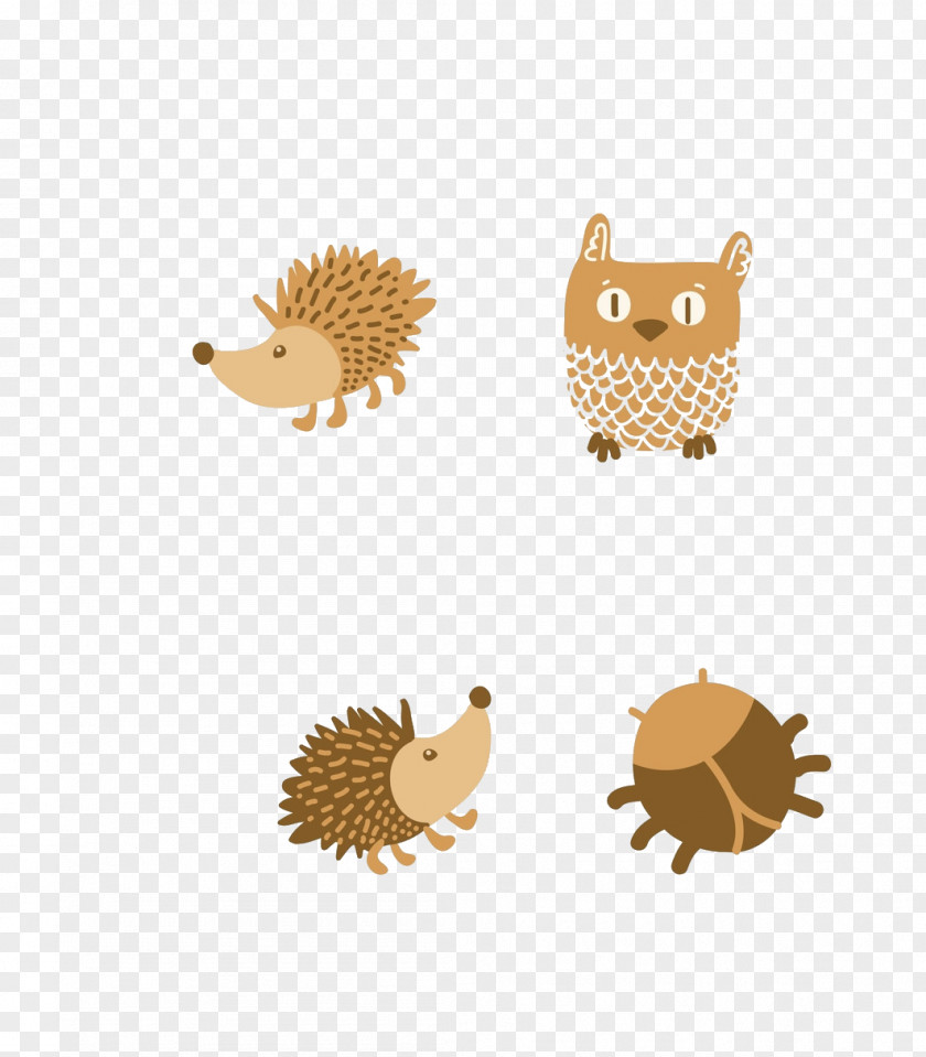 Hedgehog And Its Junior Partner Cartoon PNG