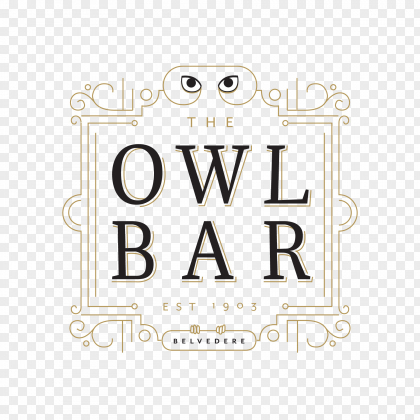 Logo Brand Font Line The Owl Bar PNG