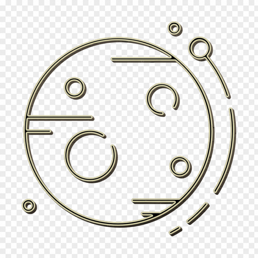 Metal Auto Part Planet Icon PNG