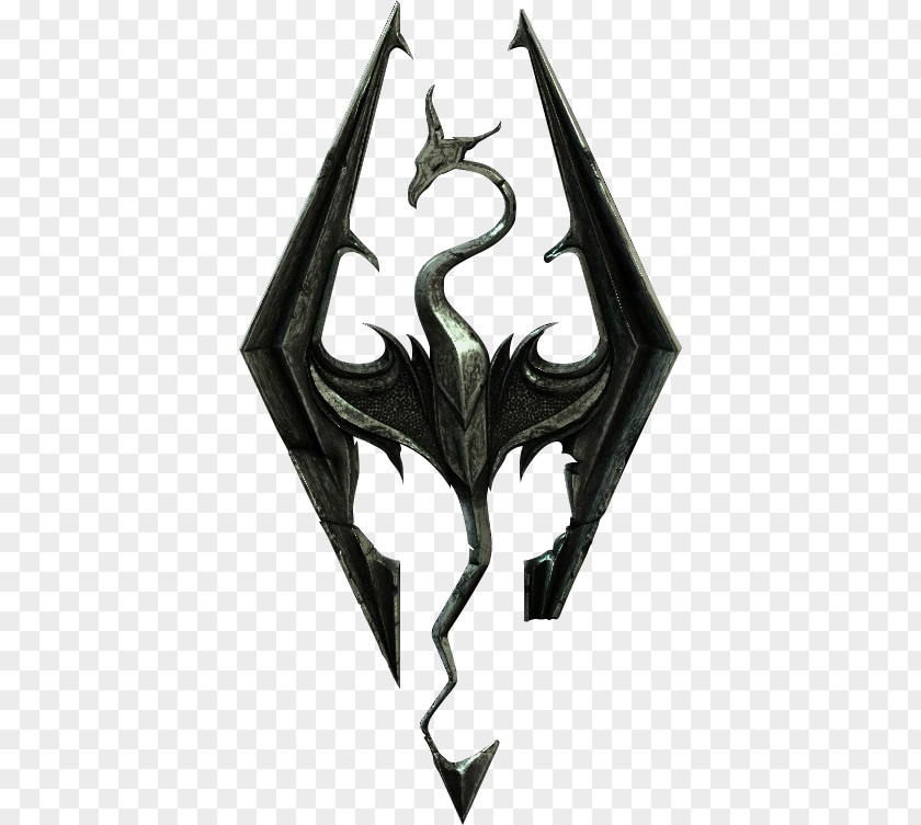 The Elder Scrolls V: Skyrim Logo Video Game Decal PNG