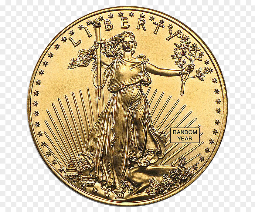 Us Gold Coins American Eagle Coin PNG