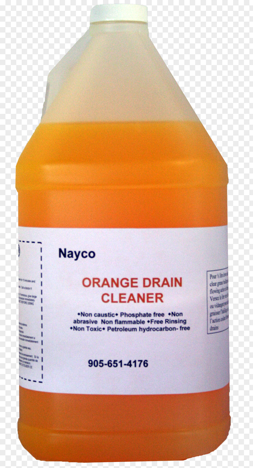 Water Drain Cleaners Cleaning Orange Drink Liquid PNG