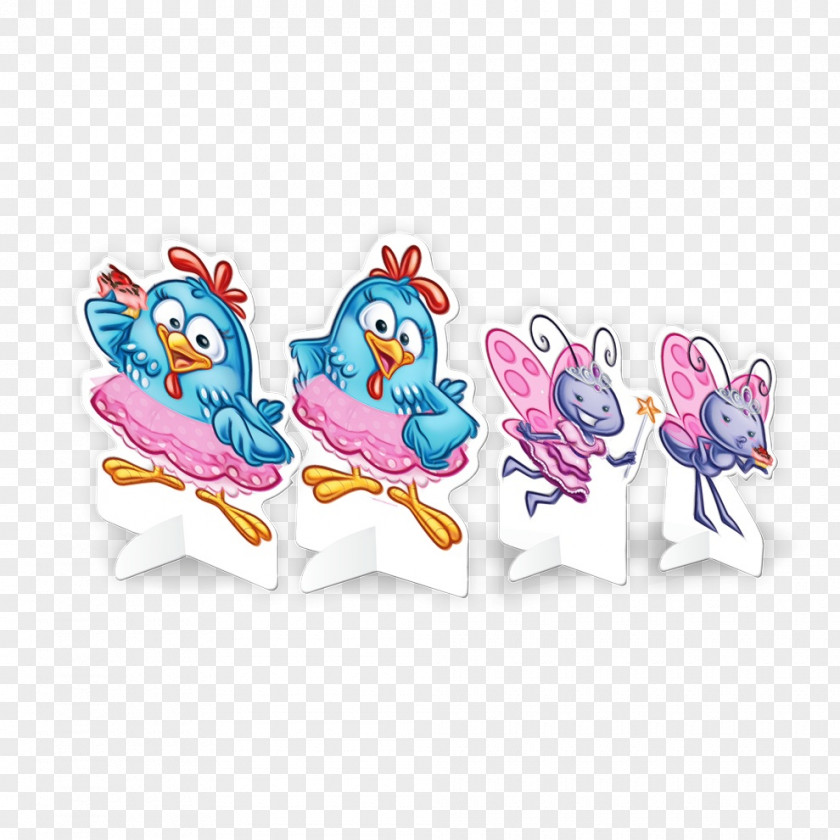 Wing Animal Figure Watercolor PNG