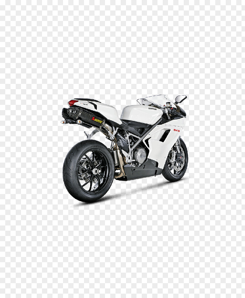 Motorcycle Exhaust System Akrapovič Ducati 848 Muffler PNG