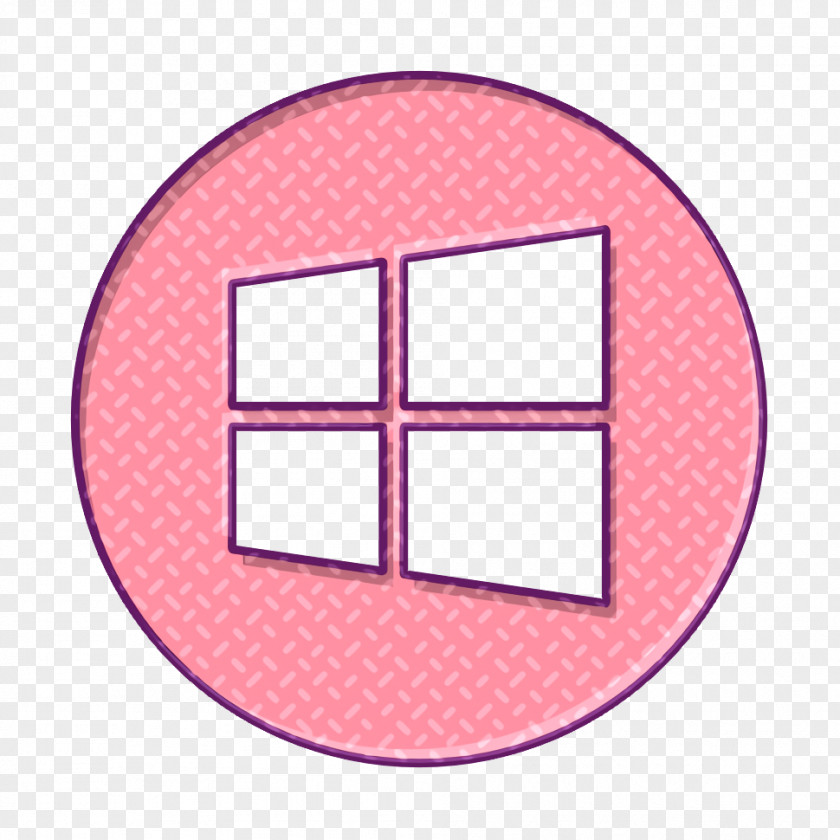 Peach Rectangle Logo Icon Windows PNG