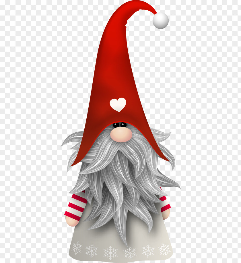 Vector Santa Claus Creative Scandinavia Nisse Gnome Elf PNG