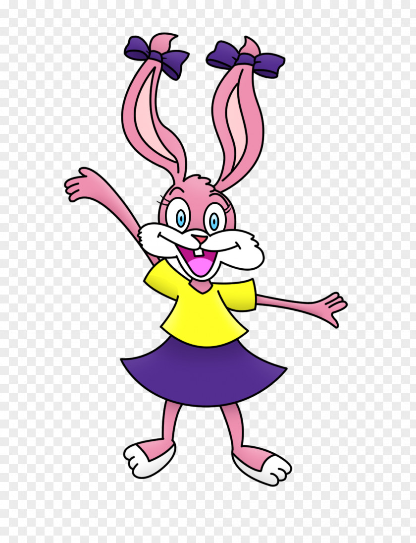 Babs Bunny Clip Art Illustration Product Cartoon Line PNG