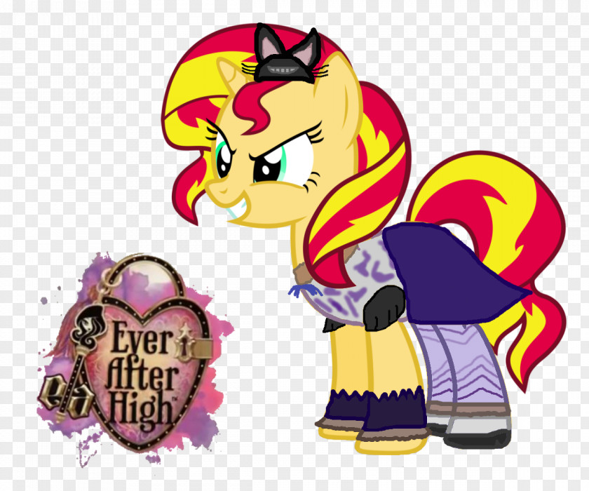 Chesire Cat Sunset Shimmer Pony Rainbow Dash Applejack Fluttershy PNG