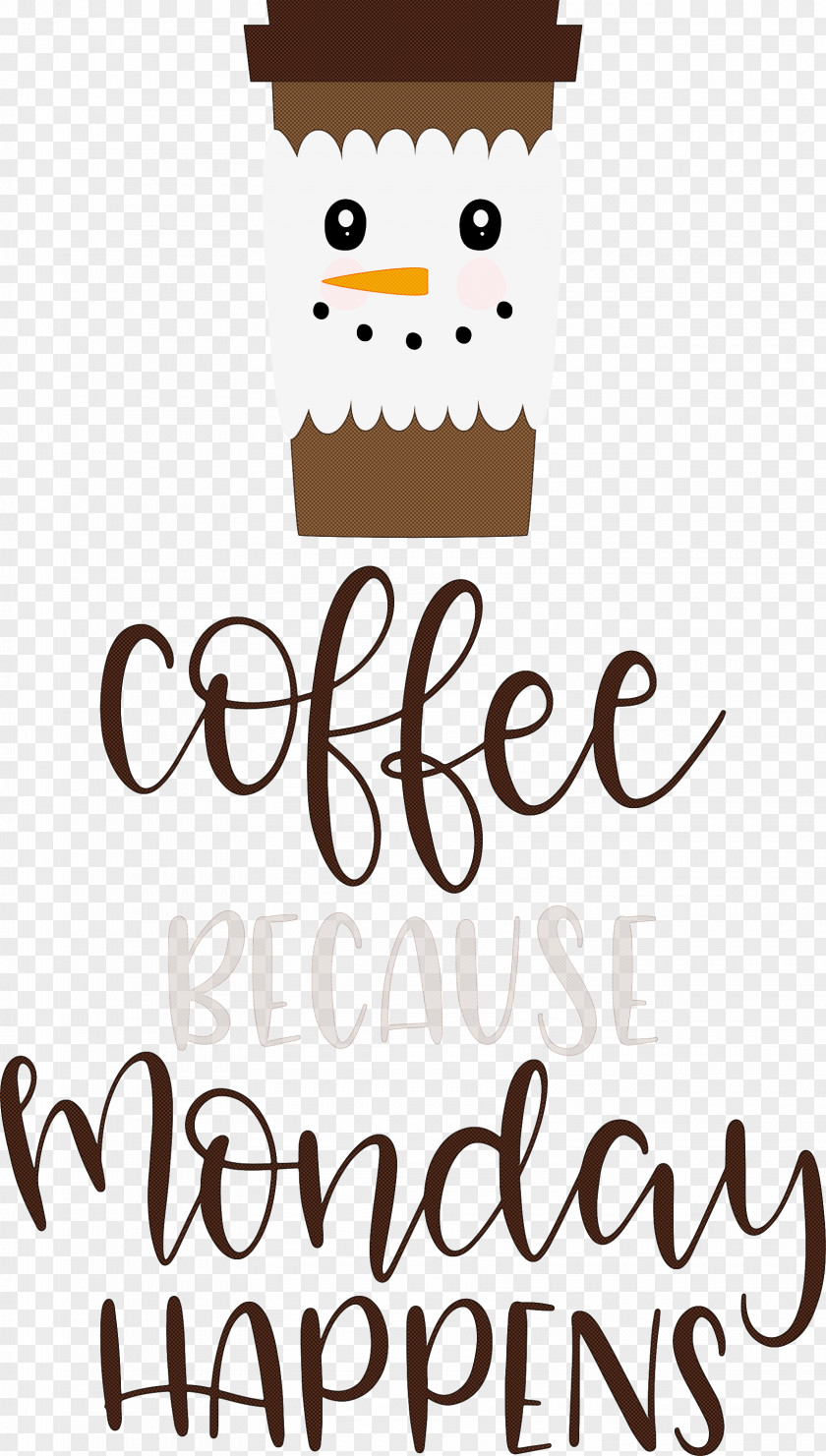 Coffee Monday PNG