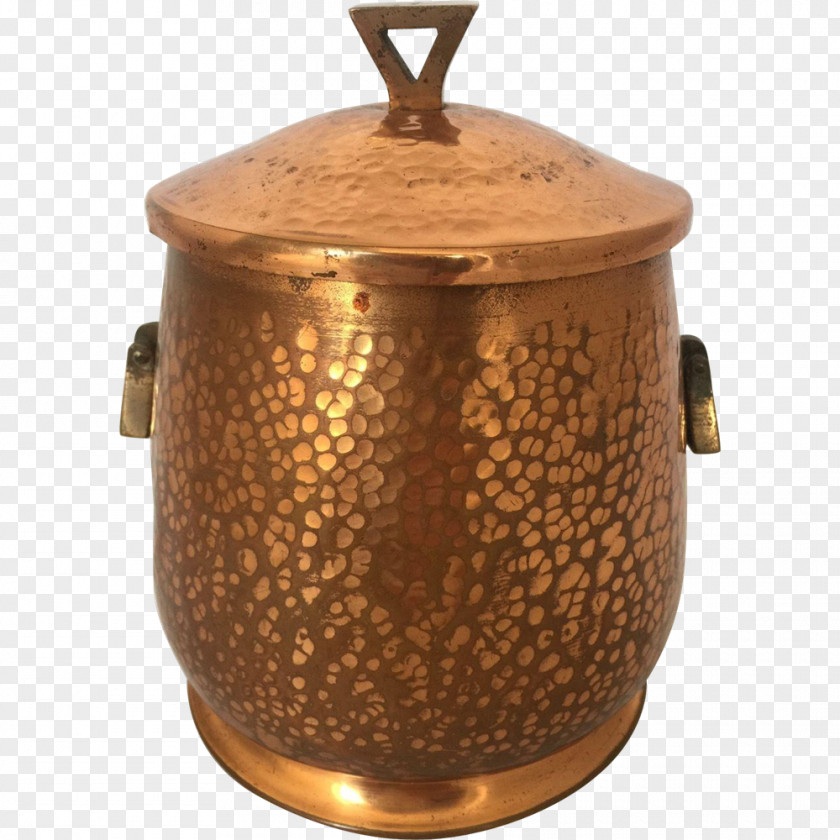 Copper Ceramic 01504 Lid Artifact PNG