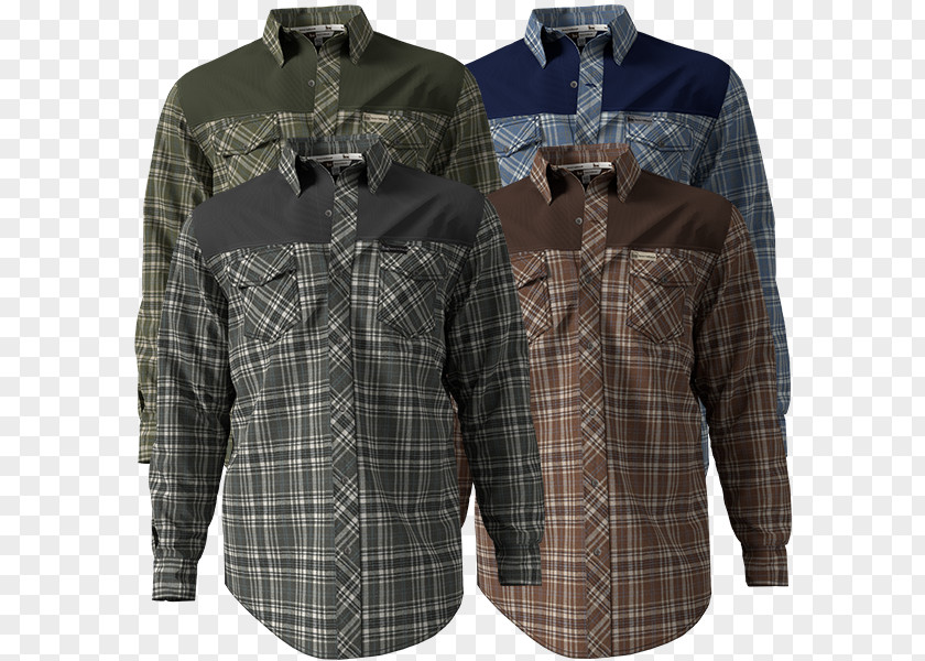 Dress Shirt Flannel Tartan T-shirt Clothing PNG