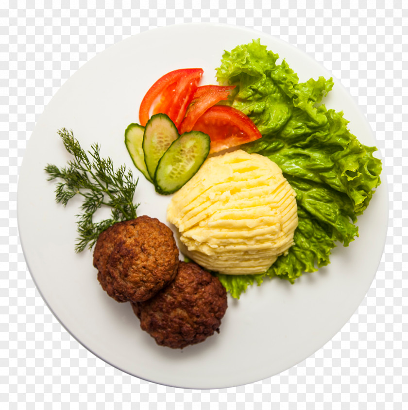 Falafel Meatball Mashed Potato Frikadeller Hamburger PNG