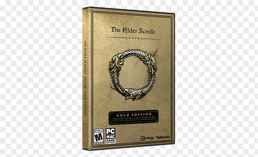 Gold Box Elder Scrolls Online: Morrowind The Tamriel Unlimited III: V: Skyrim Video Game PNG