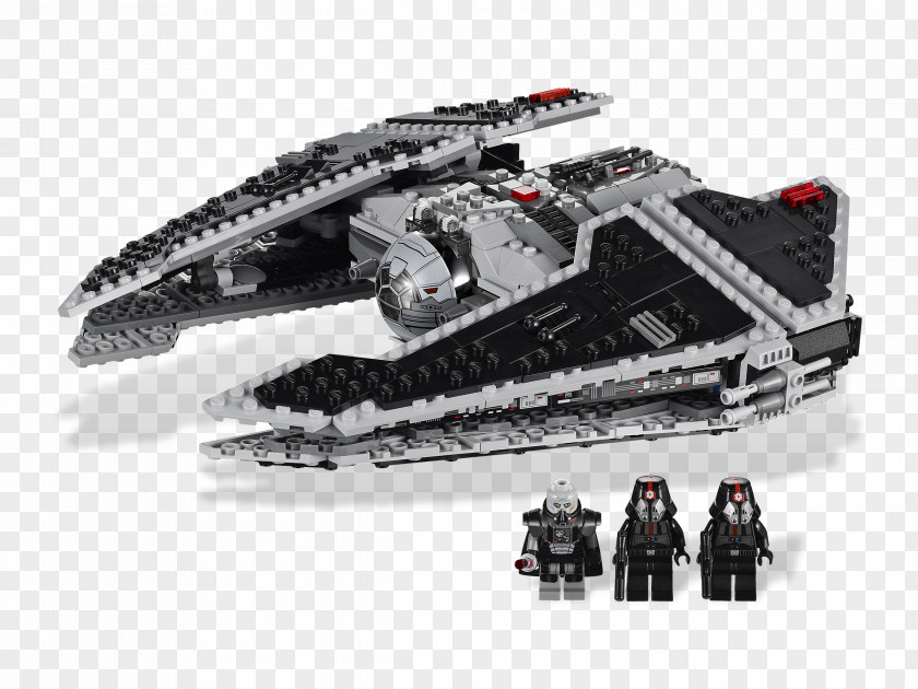 Toy LEGO 9500 Star Wars Sith Fury-class Interceptor Lego Yoda PNG