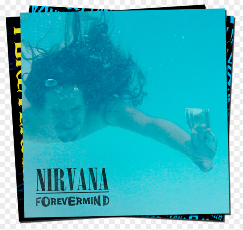 Environmental Album Nevermind Nirvana Advertising Compact Disc Turquoise PNG
