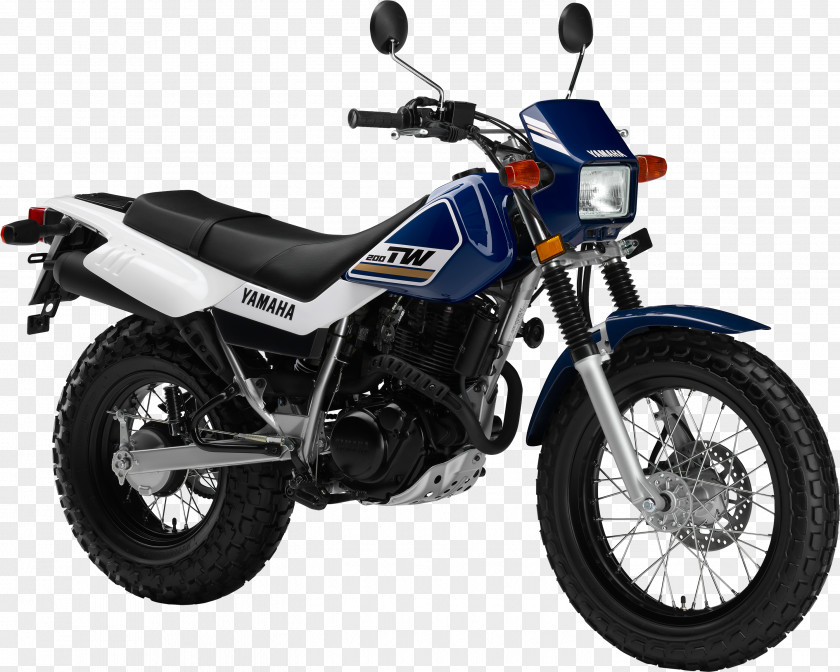 Motorcycle Yamaha Motor Company TW200 Dual-sport Enduro PNG