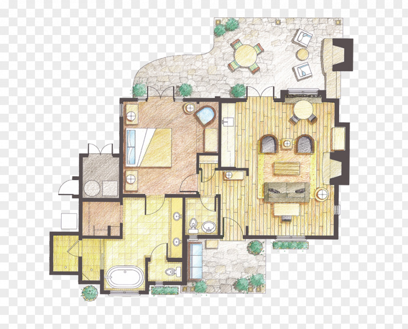 Real Estate Floor Plan House Architectural PNG