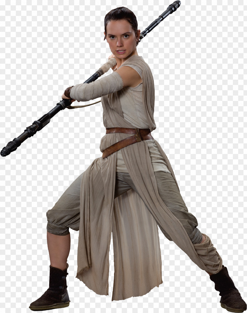 Rey Skywalker Star Wars Episode VII Leia Organa Daisy Ridley Costume PNG