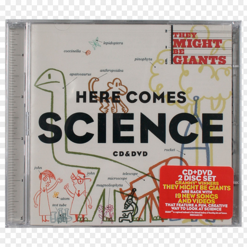 Science Album Here Comes They Might Be Giants Is Real Come The ABCs 123s PNG