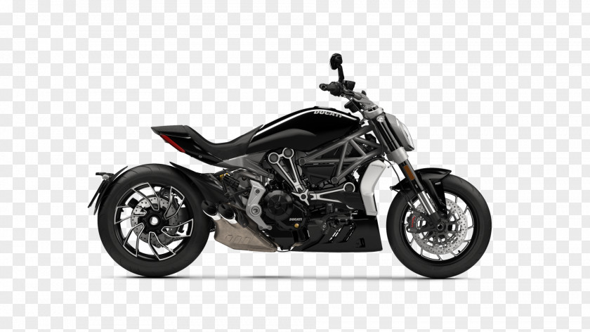Ducati Diavel Motorcycle Cruiser Exhaust System PNG