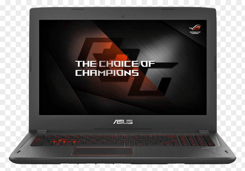 Laptop Asus Rog Strix Amd Gaming Ryzen 7 1700 Radeon Rx580 4gb 17.3 F Computer Intel Core I7 PNG