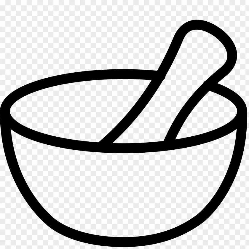 Mortar And Pestle Drawing PNG