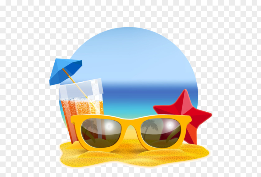 Sunglasses Beach Eyewear Clip Art PNG