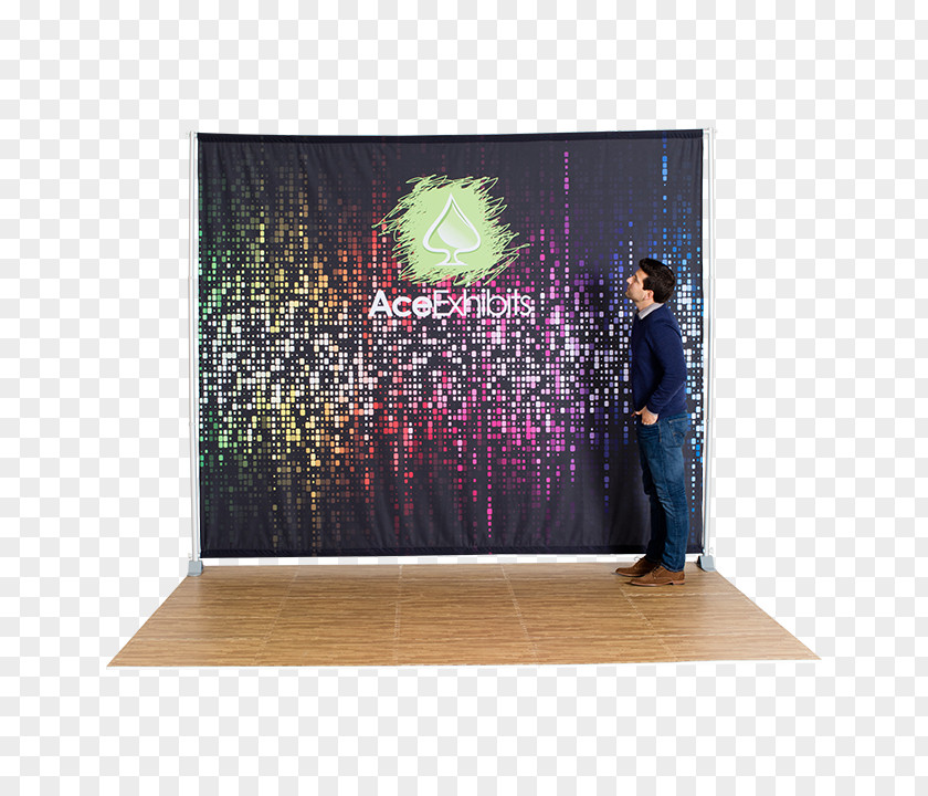 Trade Show Display Banner Device Advertising PNG