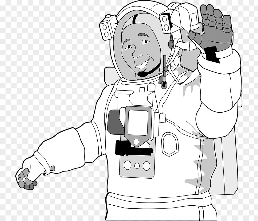Astronaut International Space Station Suit Clip Art PNG