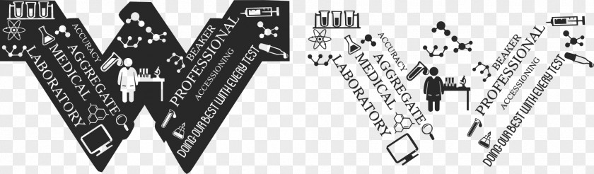 Medical Laboratory Line Angle Pattern PNG