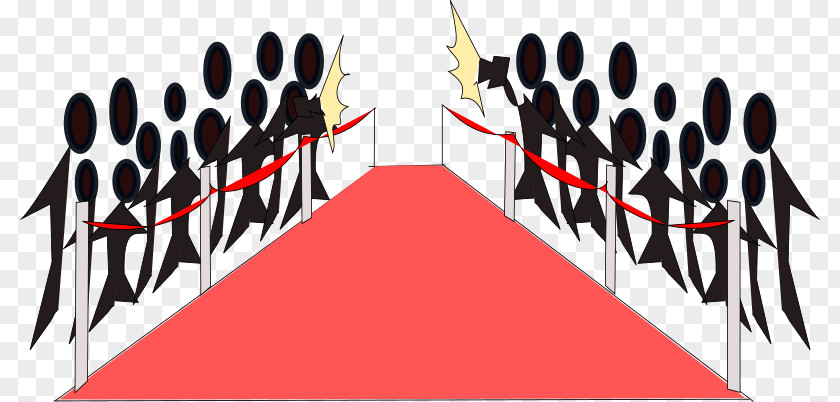 Red Carpet Event Clip Art PNG