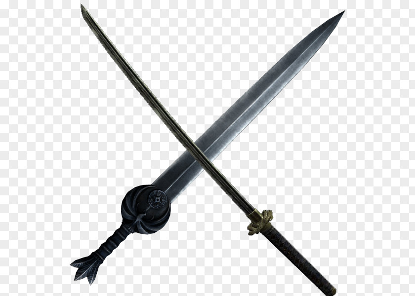 Sword The Elder Scrolls V: Skyrim – Dragonborn Blade Weapon Dagger PNG