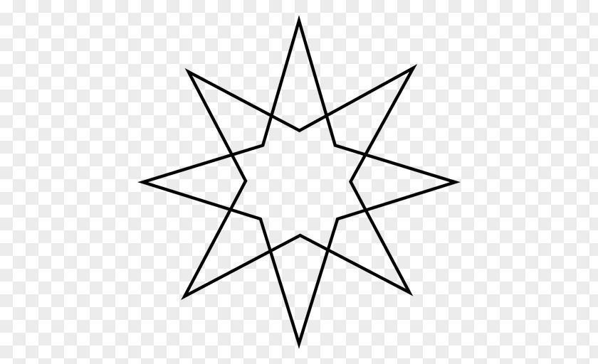 Blackandwhite Star White PNG