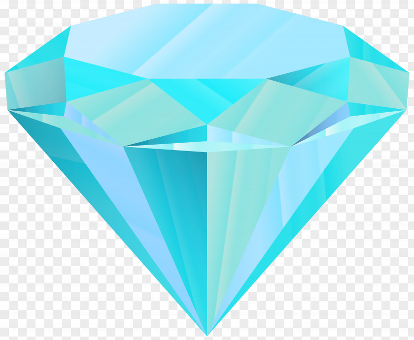 Blue Diamond Clip Art Image PNG