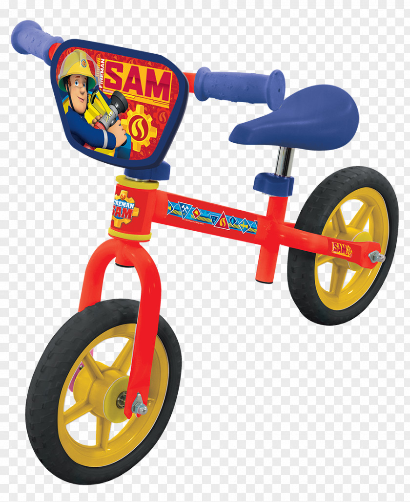 Fireman Sam Bicycle Wheels Tricycle Motor Vehicle PNG