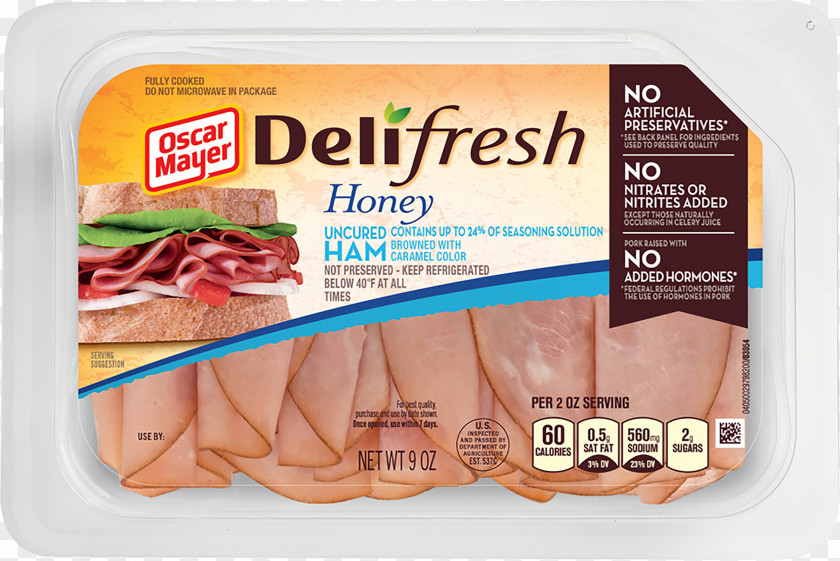 Ham Oscar Mayer Smoked Delicatessen Black Forest PNG