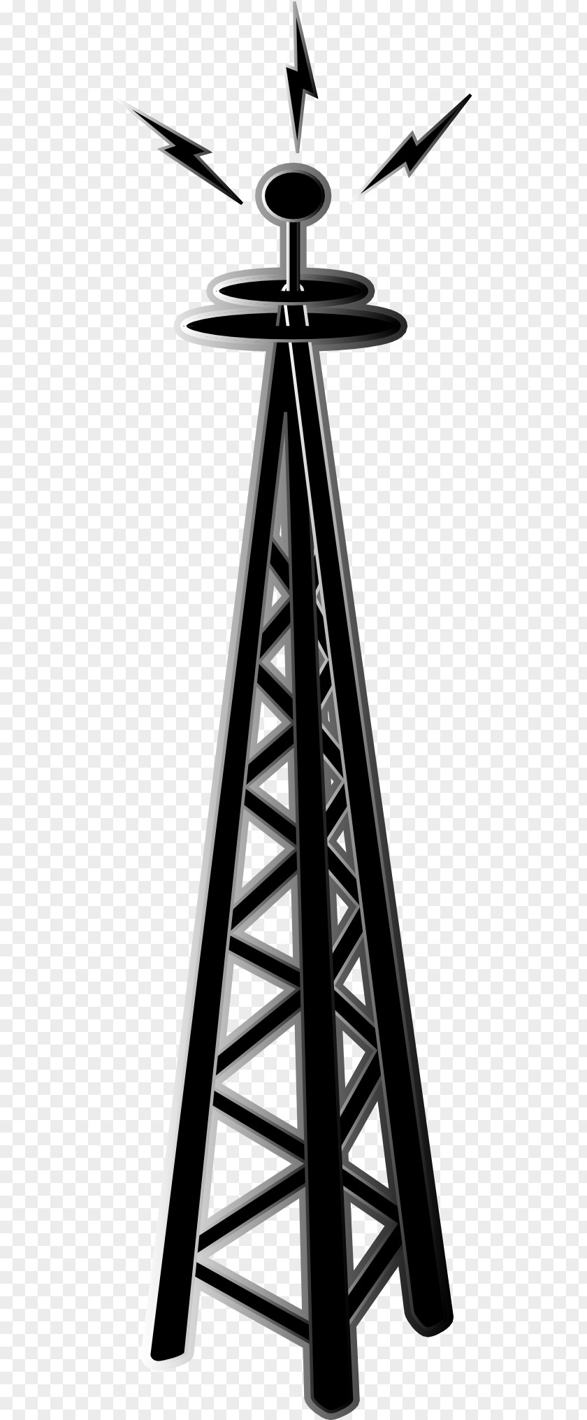 Tower Cliparts Cell Site Telecommunications Antenna Clip Art PNG