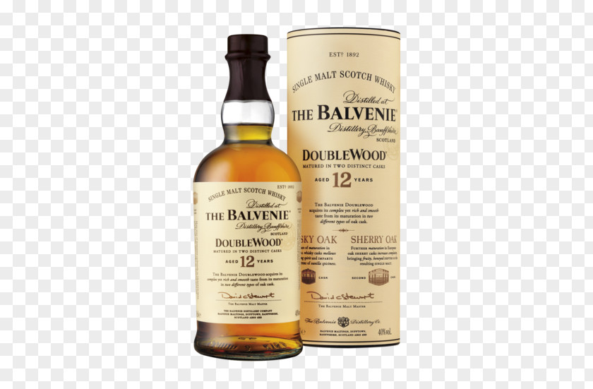 70 Years Balvenie Distillery Single Malt Whisky Scotch DoubleWood PNG