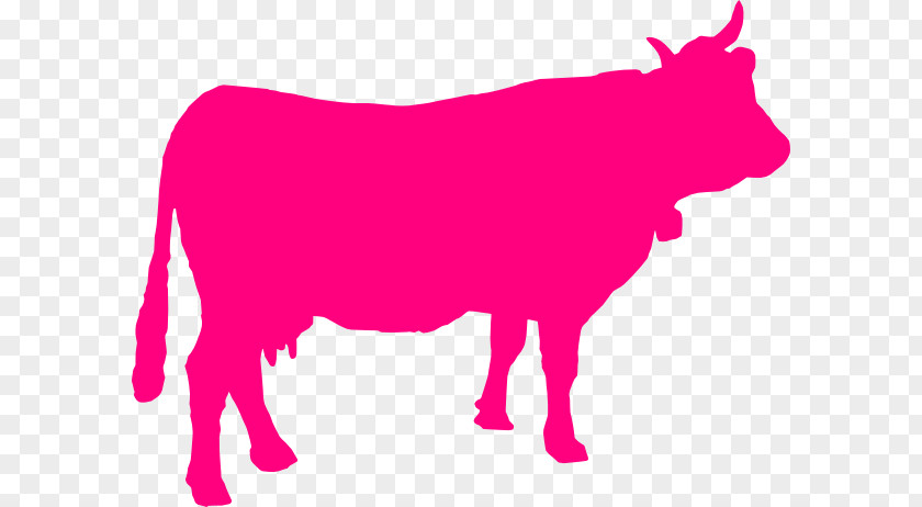 Cow Silhouette Angus Cattle Clip Art PNG
